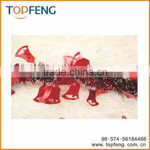 Christmas Wired Tinsel Garland/christmas Tinsel With Bell/ornament Christmas thumbnail-4