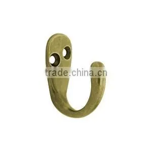 Simple Brass Coat Hooks thumbnail-1
