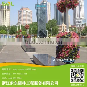 SOL 2015 Good Design Post Flower Pots Grow Tower Flower Pots Planter thumbnail-6