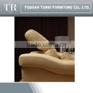 2017 Modern Chesterfield Corner Leather Sofa for Living Room Furniture thumbnail-6