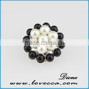 Fashion Jewelery Hot Products Pendant Snap Button Jewelry Necklace Press Snap Necklace With A Chain In Stock thumbnail-2