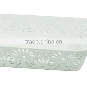 Metal Punched File Stationery Drawer Organizer Tray thumbnail-4