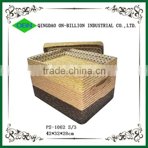Rectangular Storage Straw Boxes With Lid thumbnail-1
