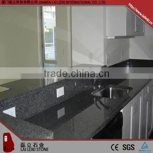 Cut-to-size Black Dark Grey Polished Granite G654 Kitchen Countertop thumbnail-1