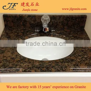 High Polished Europe Style Vanity Top Granite Countertop Edges Showimage for Wholesales thumbnail-4