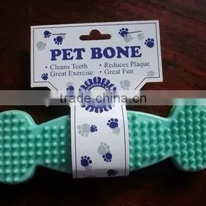Plastic Dog Bone Toy Dog Chew Bone thumbnail-1