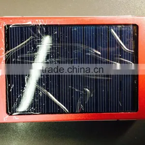 High Quality Solar Power Bank Capacity 10000mAh With AC Charger and USB Cord for Mobile Phones and USB Devicecs thumbnail-2