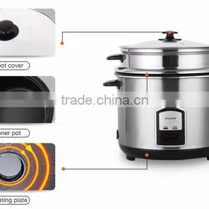 1.0/1.2/1.8/2.2/2.8L National Electric Rice Cooker With Glass Cover thumbnail-3