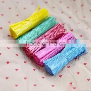 Coloured Polka Dot Plastic Twist Ties For Cake Gift Pops Kit Sealing Cello Bags Plastic Bags thumbnail-1