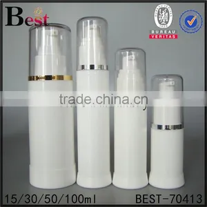 Promotion Cosmetic Personal Care Beard Oil Lotion Detergent Essential Oil Pomade PP White 100ml Plastic Bottle for Oil With Pump thumbnail-3