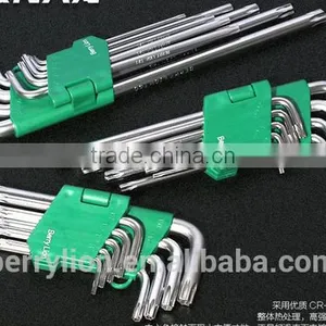 Berrylion Star Hex Key Set Middle Long CR-V 9pcs Star Hex Key thumbnail-1