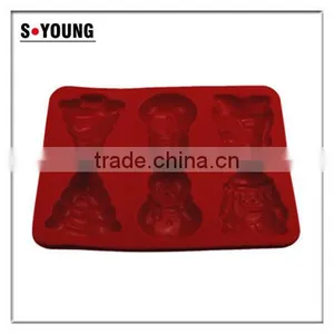 10113Christmas Shaped Silicone Chocolate Mould and Mold thumbnail-5