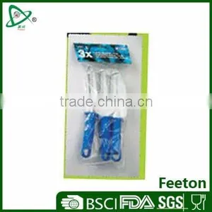 3pcs Manual Garden Tools Including Trowel Fork and Transplanter thumbnail-1