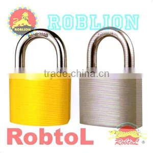 Brass Plated Padlock thumbnail-1