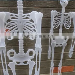 Halloween Decorative Glow Plastic Human Skeleton thumbnail-4