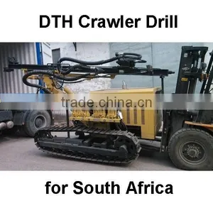 2015 China Factory Crawler Type 33KW (4 Cylinder Engine) Limestone Drilling Machine for African Quarry Plant Operation thumbnail-1