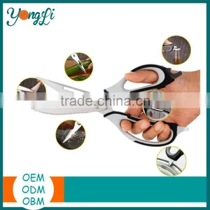 8-in-1 Multi-Purpose Utensils With Magnetic Holder Multifuntional Kitchen Scissors thumbnail-2