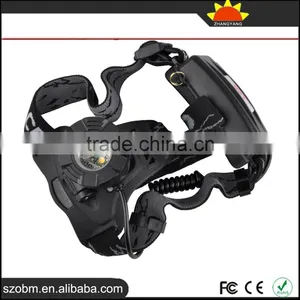 XP-E 2 Bulbs White and Yellow Light LED 4 Mode Zoom Adjustable Headlamp thumbnail-2