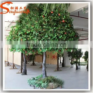 Apple Tree Simulation for Sale ! Tropical Artificial Fruit Trees Life Like Artificial Applt Fruit Tree Artificial Trees thumbnail-1