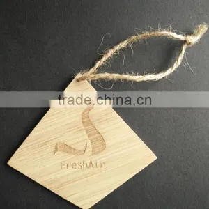 Custom Fashion Design Bamboo Garment Hang Tag & Label thumbnail-1