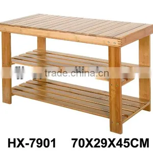 Tier Bamboo Shoe Rack thumbnail-5