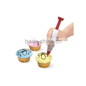 Wholesale Hot Selling Food Grade Silicone Chocolate Cake Decorating Pen thumbnail-1