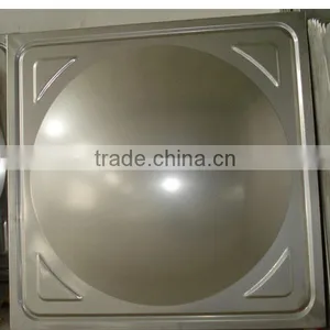 Capacity From 0.125m3 to 1500m3. Huili Stainless Steel Panel Water Tank thumbnail-1