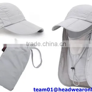 Custom Ourdoor Sun Folding Sports Caps UV Material Caps thumbnail-6