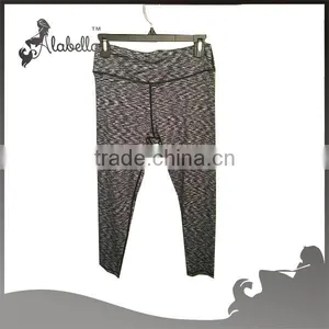 Capri Leggings With Spaceye Polyester Spandex Fabrics for Women thumbnail-1