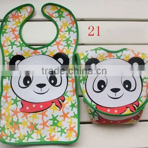 2014 Hot Sale Wholesale Waterproof Plastic Baby Bibs thumbnail-1