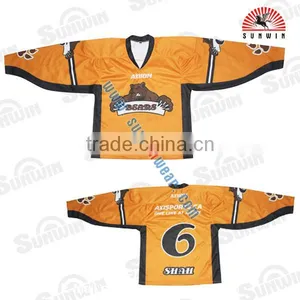 Oem Wholesale Blank Hockey Jersey/ Hockey Jersey Custom thumbnail-6