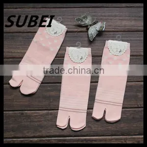 Cotton Socks Two Fingers Clogs Socks Girls Socks thumbnail-1