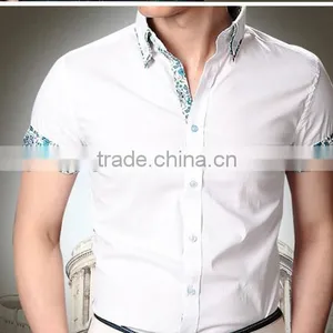 Cultivate One's Morality Type Youth Business Half Sleeve Shirts thumbnail-5