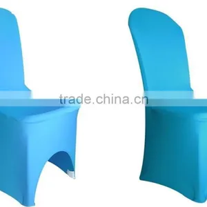 Factory Supply Universal Spandex Lycra Chair Cover for Wedding Banquet Reception Party Event 11 Colours thumbnail-4