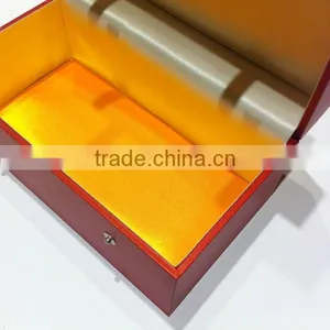 Red Paper Cover Jewelry /Crystal/Porcelain/Jade Box thumbnail-4