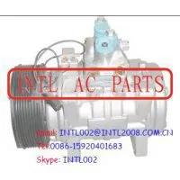 DENSO 10P15/10P15C 17250E 81530E 7 Ears Auto Air Con ac Compressor for Volkswagen VW Truck thumbnail-1