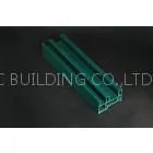 3 Chambers Sliding Window Profile / Green UPVC Window Profiles thumbnail-1