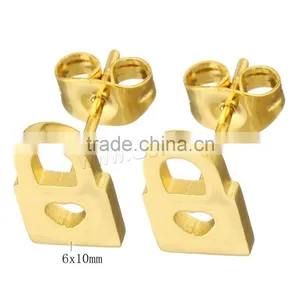 Necklaces Women 2017 Lock 18k Gold Plated Jewelry Set thumbnail-1