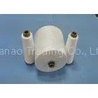 Multi Color Polyester Weaving Thread / Polyester Core Spun Yarn High Tenacity thumbnail-1