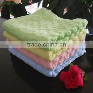High Grade Bamboo Viscose With Cotton Square Hand Towel Super Soft Comfortable thumbnail-1