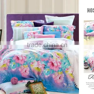 Many Design Luxury Beautiful 100% Tencel Soft Bedding Sets for Home thumbnail-6