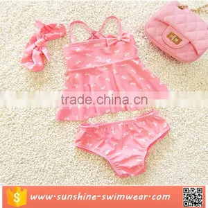 2017 Pink Cute Swimsuit Child Swimear Baby Girls Swimwear thumbnail-1