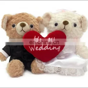 Red Heart Teddy Bear Souvenirs Wholesale Wedding Thank You Gifts For Guests thumbnail-6