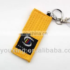 Fashion Wholesale Martial Arts Taekwondo/karate/bjj Mini Belt Key Chains Accessory,taekwondo Equipment thumbnail-1