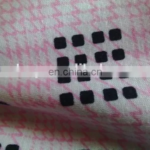 Shaoxing Winfar Fashionable Knitting Rayon Spandex Gird Print Lycra Fabric thumbnail-6