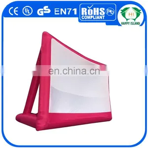 HAPPYISLAND PVC Coated Nylon or Oxford Cloth Inflatable Projector Screens for Sale thumbnail-2
