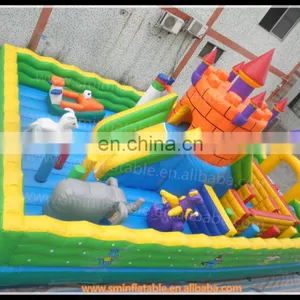 Happy Inflatable Toys Imported Kids Inflatable Amusement Park From China Manufactere thumbnail-1
