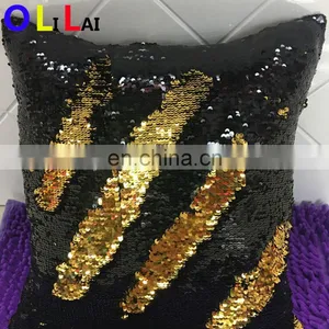 CFR0430 the Latest Hot Cool Sequin Lace Fabric for Pillows thumbnail-4