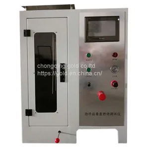 ISO 6941 Fabrics Vertical Flammability Testing Instrument Flame Performance Tester thumbnail-1