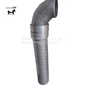 Factory OEM Anti Static And Fireproof Light Weight EPP Foam Thermal Insulated Ducting For Ventilation System thumbnail-1